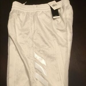 Adidas Crazyx Youth Shorts Harden White Size Large
